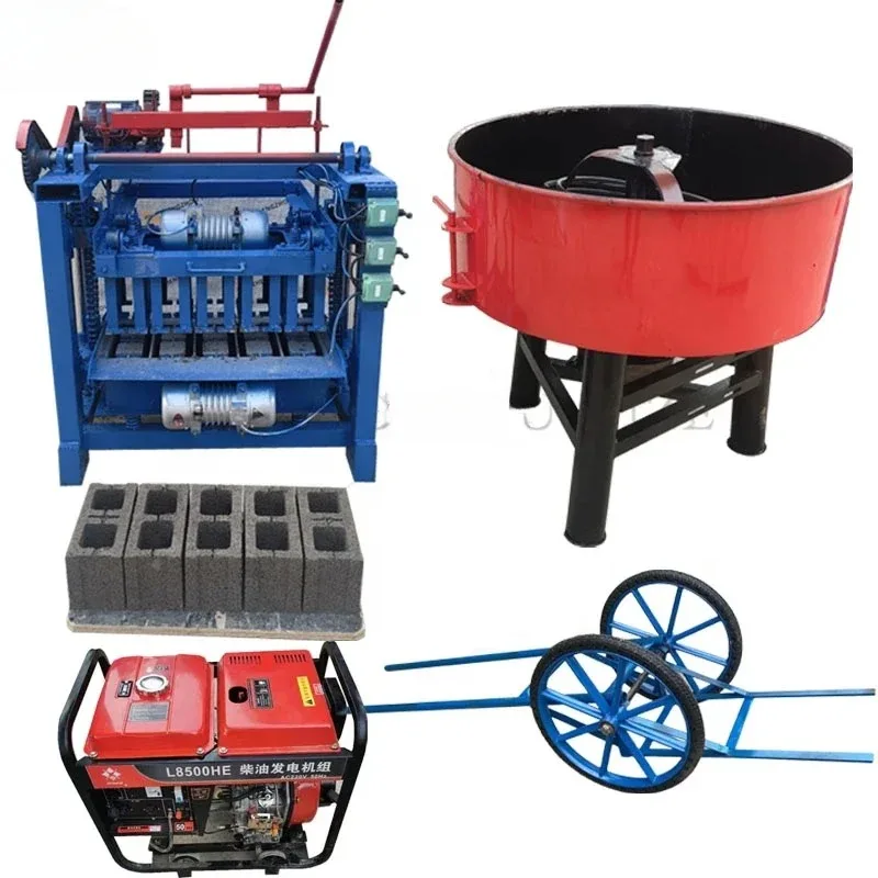 Diesel Concrete Block Cement Hollow Brick Making Machine Concrete Brick Making Machine
