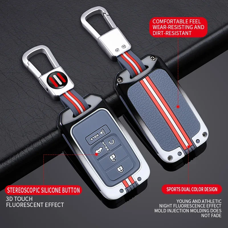 

2024 New Car Remote Key Cover Case Shell Fob For Honda Civic City Accord CRV CR-V XR-V Odyssey Vezel Jade Crider Fit Accessories