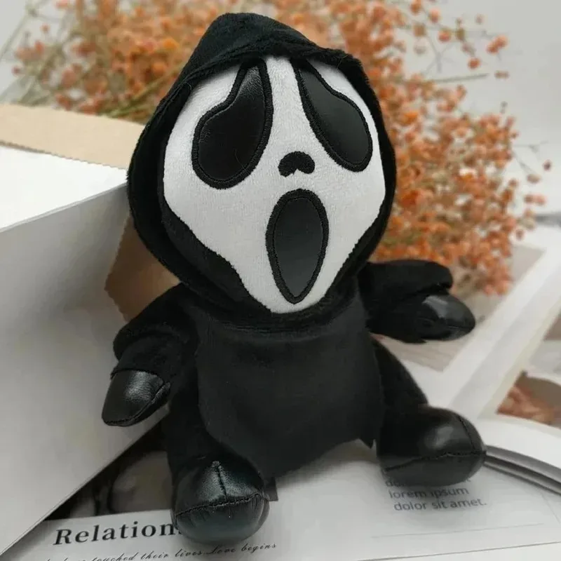 

2025'' New Halloween Jack Skull Plush Doll Halloween Pumpkin Doll Santa Claus Funny Tricky Toy Room Decoration Kids Gift