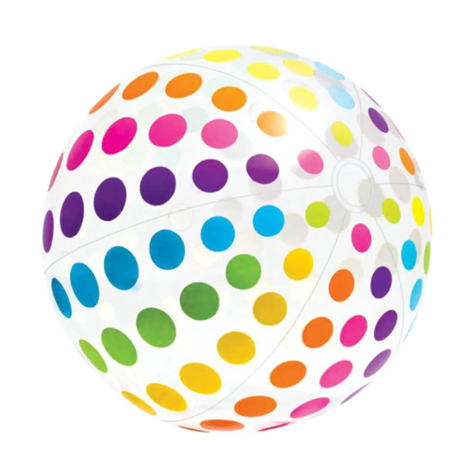 PVC Beach Ball Colorful Party Accessories Pool Game Inflatable Swimming Pool Toys for Pool Summer Party Holiday Home