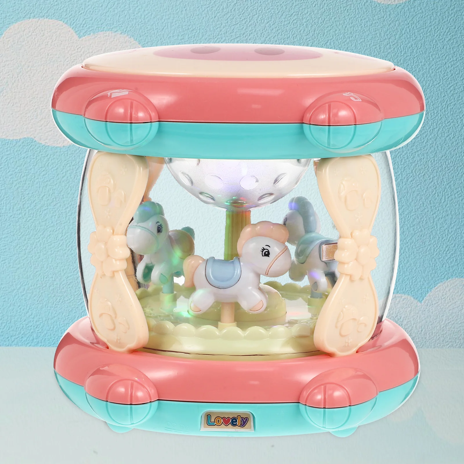 Machine à histoires à tambour Musical pour bébé, Rechargeable, Design de dessin animé, jeu d'apprentissage interactif éducatif précoce pour enfants