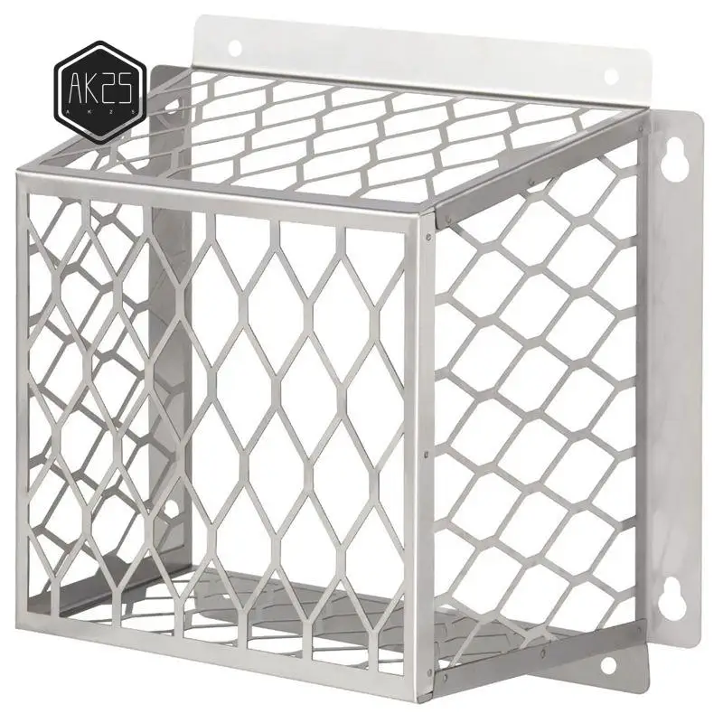 

AK25-Dryer Exhaust Guard Vent Cover,Dryer Vent Bird Guard For 3 To 4 Inch Fan Cover, Stainless Steel Ventilation Bird Cage