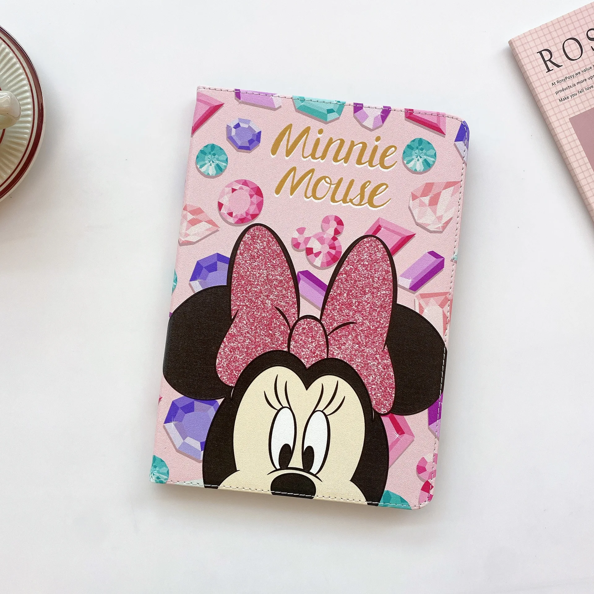 Disney Mickey ipad mini 2021 case For iPad Air 1 2 3 Mini 4 5 Pro 2017 2018 2019 2020 10.9 12.9Cover PU Leather iPad Case