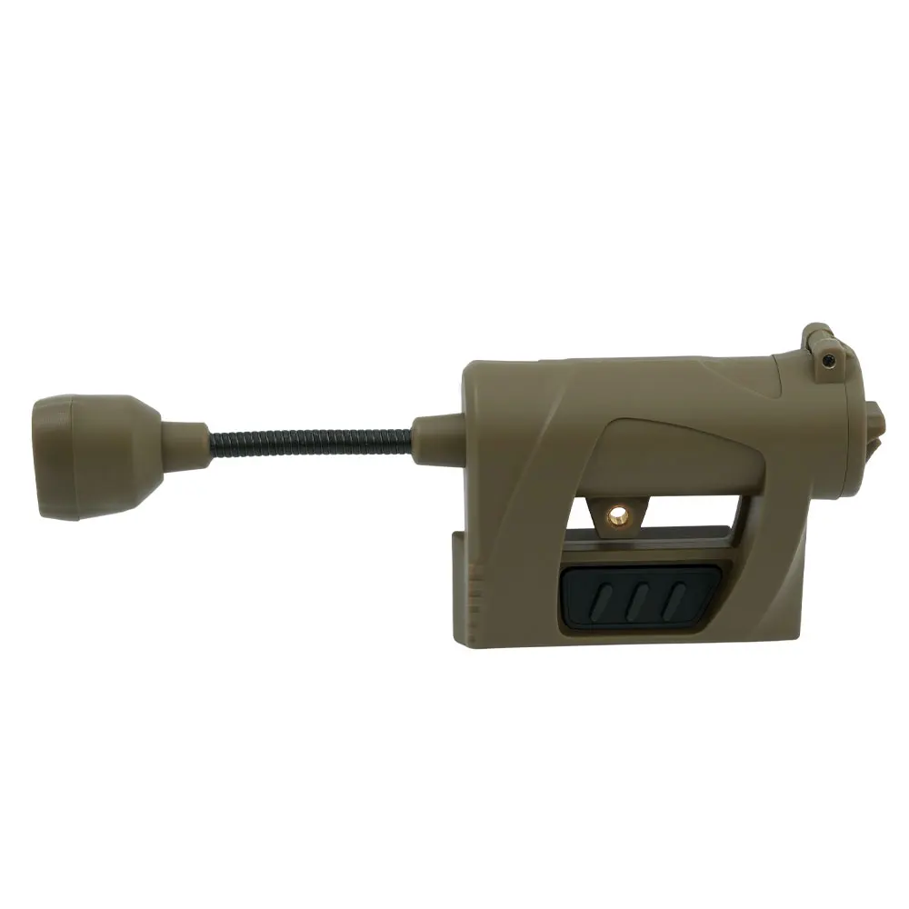 Taktische Helmleuchte, 3 Modi, LED-Taschenlampe, Helmlampe für Outdoor-Nachtbeleuchtung, Laser, Jagd, Militär, Radfahren, Angeln – Detail 37