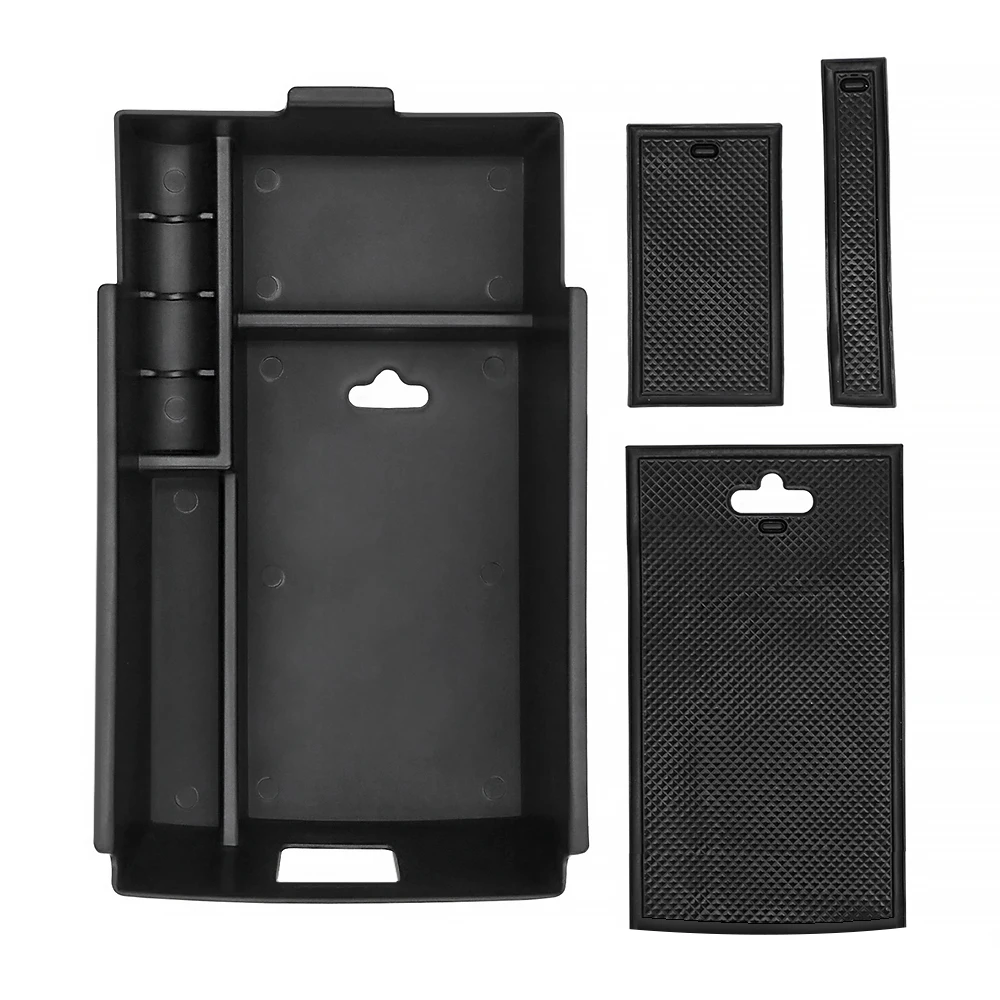 For Chevy Chevrolet Equinox 2018-2024 Central Control Armrest Storage Box Organizer Case Tray Interior Accessories view 5