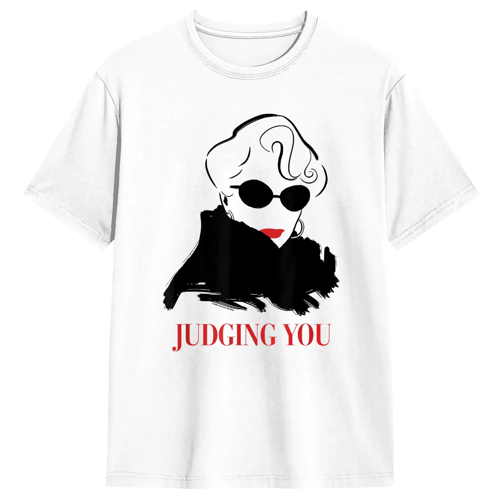 Camiseta The Devil Wears Prada Judging You Miranda Priestly Pop Art para Hombre y Mujer, Camiseta Básica Y2K, Estilo Hip Hop de Playa, Novedad de Verano 2026
