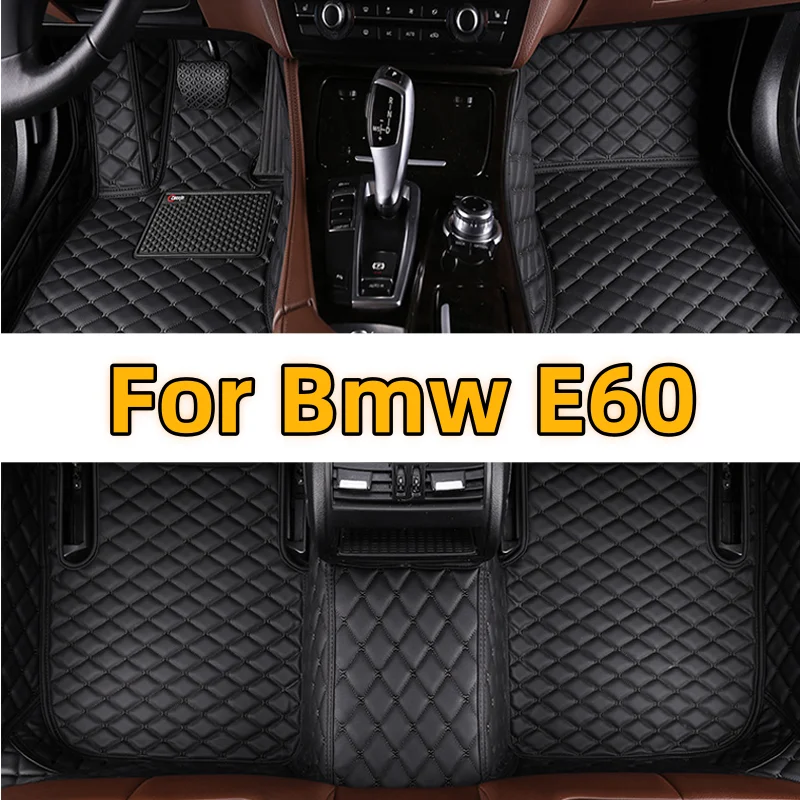 

Car Floor Mat for Bmw E60 2004 2005 2006 2007 2008 2009 2010 Series 5 Diamond Carpets Waterproof Foot Pads Automobile Accessory