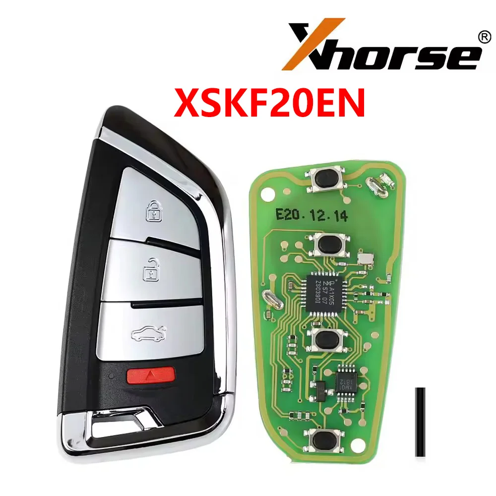

1 шт./лот XHORSE XSKF20EN Универсальный умный пульт дистанционного управления серии XS с 4 кнопками для VVDI Key Tool VVDI2
