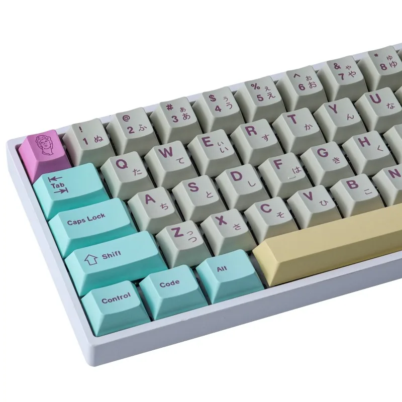 Imagem -04 - Gmk-analog Dreams Keycaps Pbt Dye Sublimation Perfil Cereja Teclado Mecânico Acessórios para pc Computador 164 Chaves