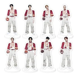 Kpop Boys Group Figures Acrylic Stand Bangcan Ball Suit Series Figure Model Album 5 Star Desktop Decor Fans Collect Kid Gifts