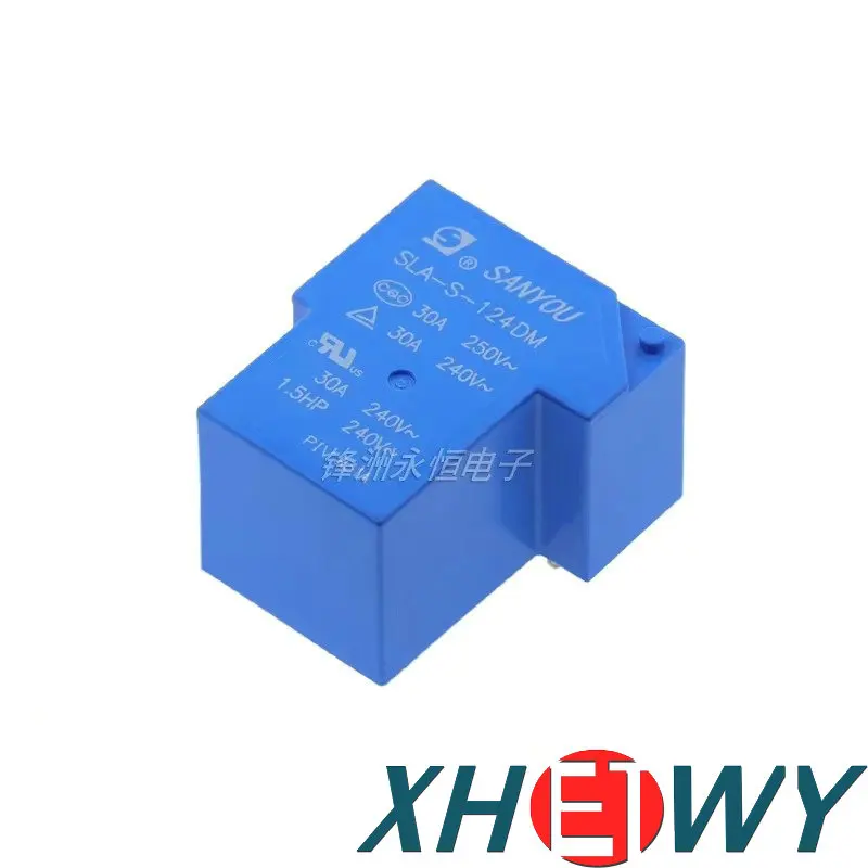 SLA-S-105/112/124DM relay 5-pin DC12V 30A 250VAC group normally open SLA-S-105DM SLA-S-112DM SLA-S-124DM