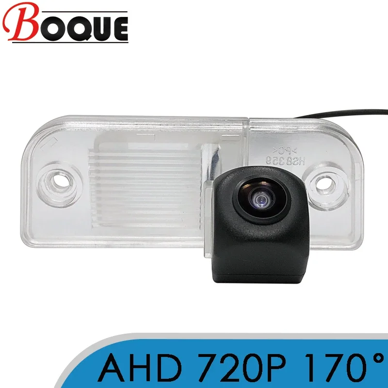 BOQUE 170 Degree 1280x720P HD AHD Car Vehicle Rear View Reverse Camera for Kia Grand Carnival Sedona for Hyundai Santa Fe TM