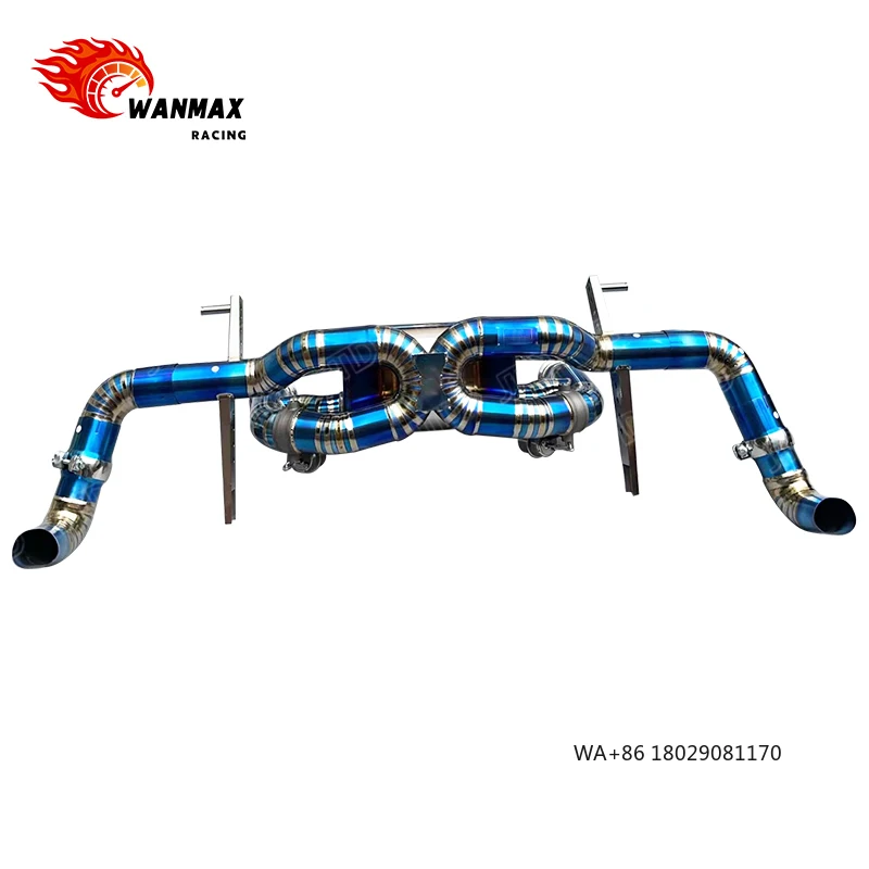 

Спортивная титановая выхлопная система Valvetronic с одним выходом для R8 V10 Plus 5.2L 2020+