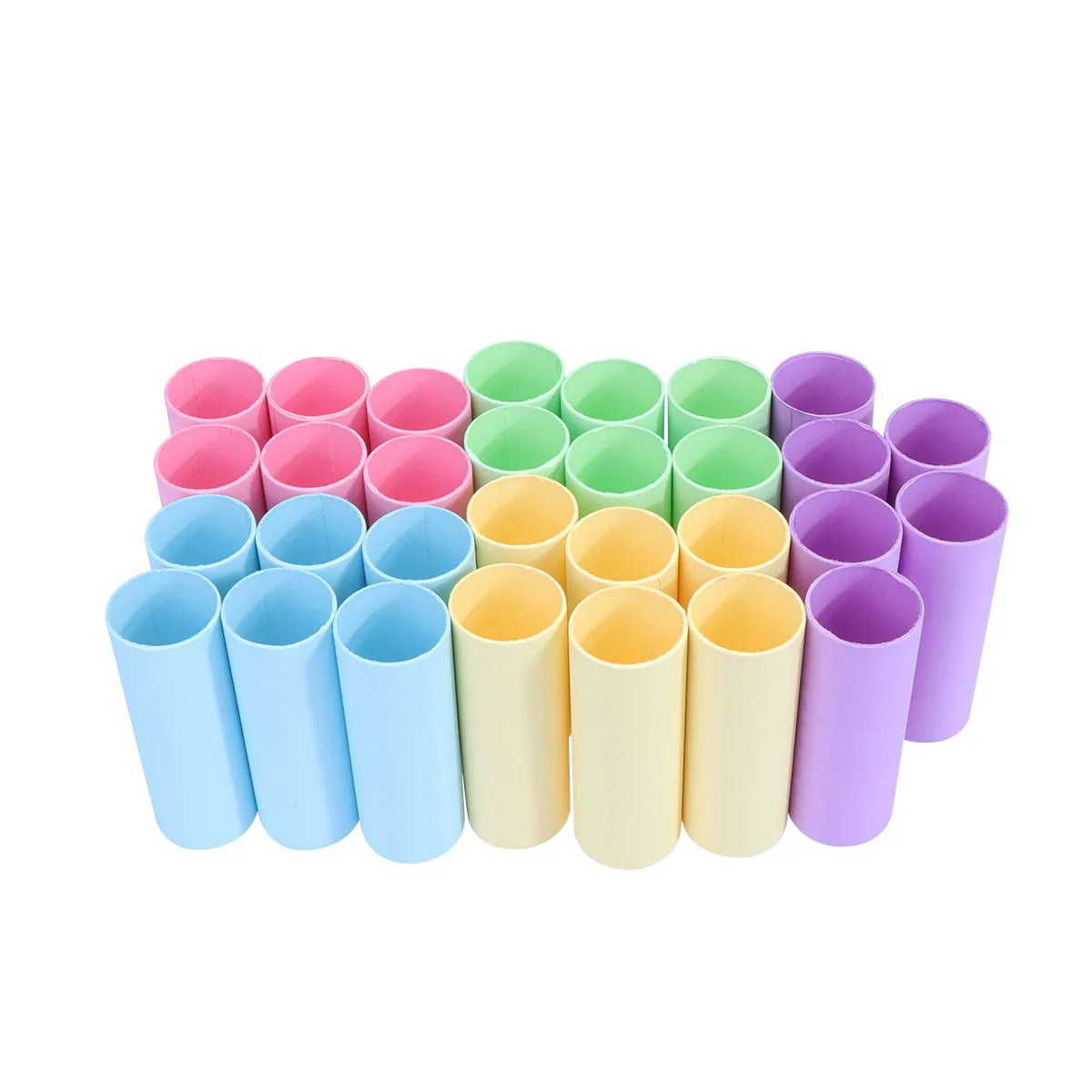 30Pcs Heavy Duty Paper Tubes for Art Crafts Doodle Coloring Projects Mailing Storage Drawings Paintings Document Rolls