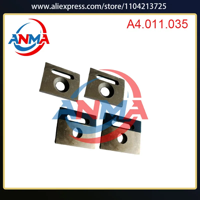 

20Pieces 22.011.032 Heidelberg QM46 Impression Cylinder Gripper A4.011.035 Small Gripper Pad