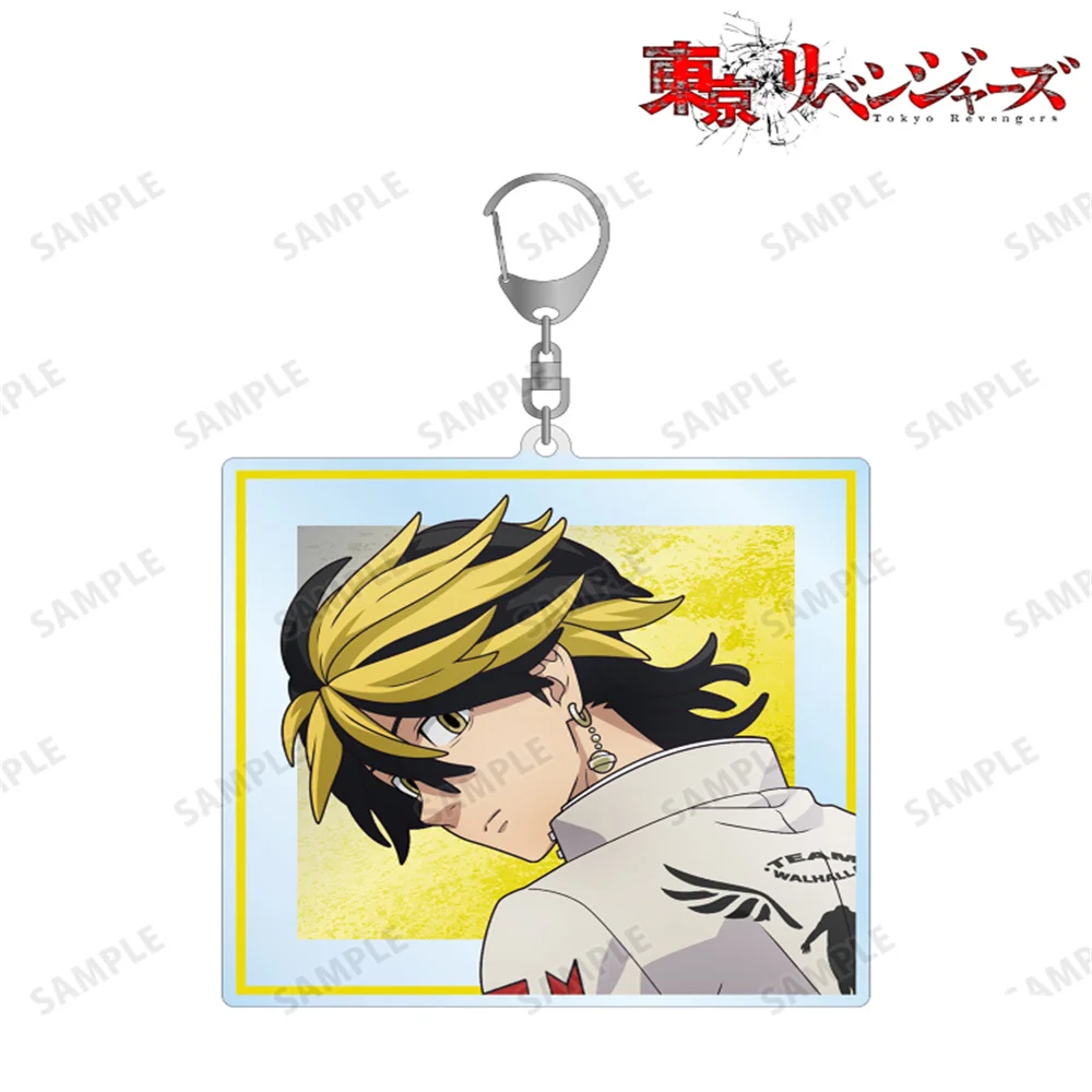 6CM Charm Anime Tokyo Revengers Acrylic Keychain Stand Model Cosplay Characters Ornament Accessories Goods Collection Gifts