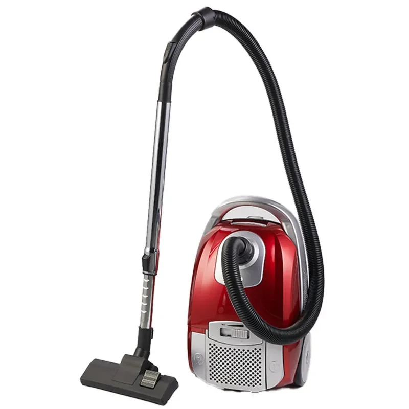 High Power Handheld Vacuum Cleaner Large Suction Dust Bag Type Household Carpet Cleaning Machine Portable Horizontal Design