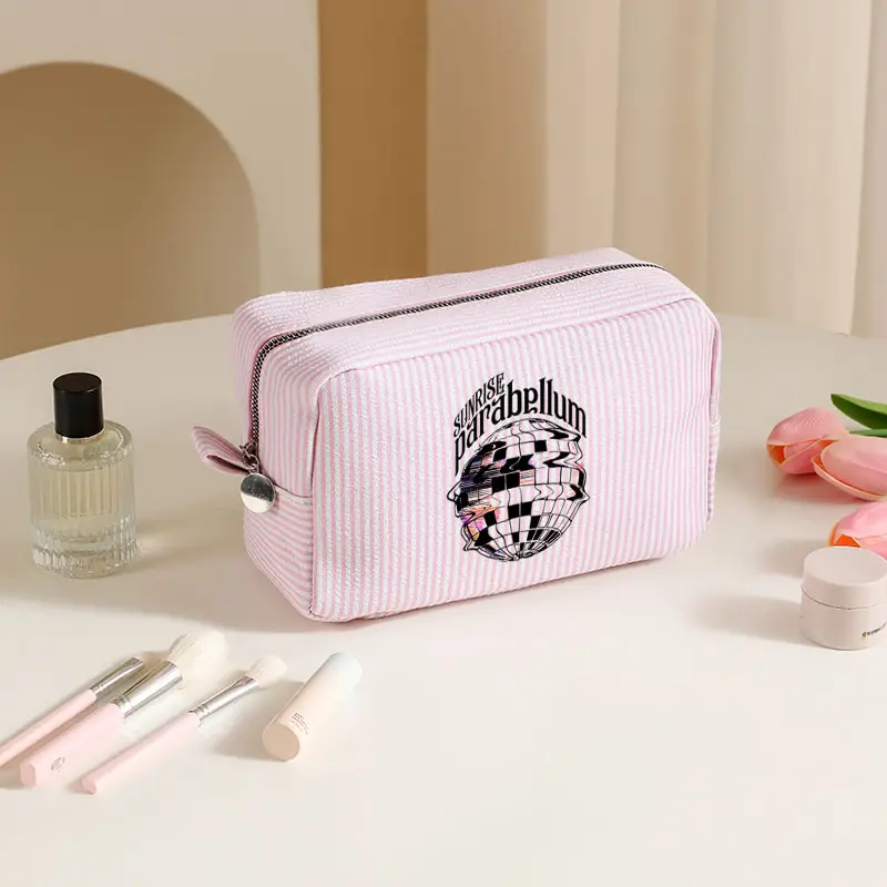 

Disco Elysium Fan Gift Versatile for Various Situations Travel Toiletry Organizer for Everyday Use Pink Makeup Bags for Women