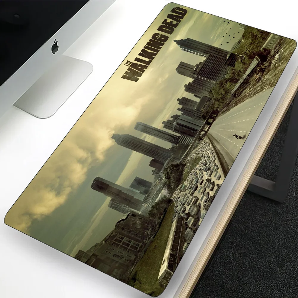 The Walking Dead Large Gaming Mouse Pad Computer Mousepad PC Gamer Laptop Mouse Mat Office Mausepad XXL Keyboard Mat Desk Pad