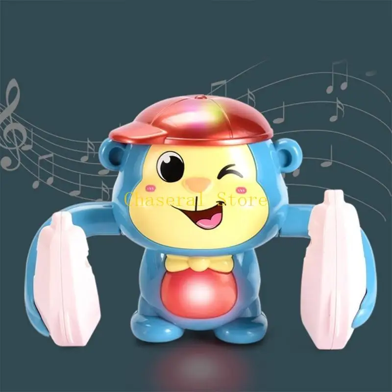 E7ce Electric Flipping Monkey Bananas Voice dla kontroli dotyku z dźwiękowymi lekkimi wielofunkcyjnymi zabawnymi zabawkami