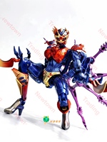 48-hour Shipping TA TransArt Toys BWM-08 BWM08 BWM-08PW Pink METAL Blackarachnid Beast Wars BW Two Forms Spider Figure