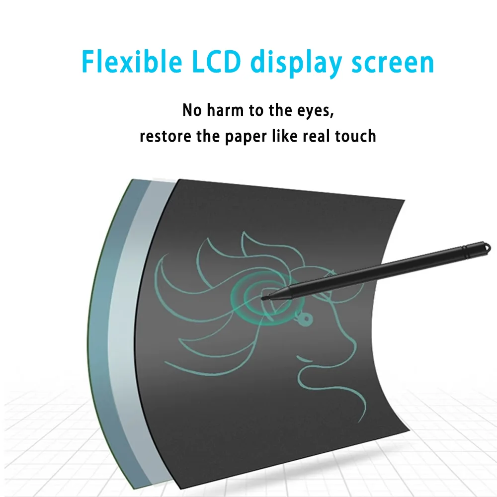 Tableau d'écriture LCD couleur pour enfants, jouets éducatifs pour Pâques, Halloween, Noël, Thanksgiving, cadeaux d'anniversaire, 8.5 pouces