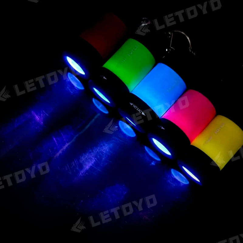 Letoyo uv usb lanternas led mini luz portátil recarregável à prova dwaterproof água lanterna para lula gabarito acessórios de pesca do mar