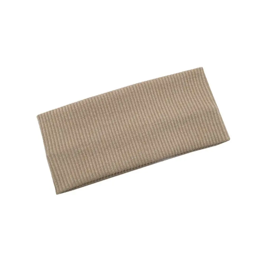 

Wide Hair Hoop Running Sports Face Wash Hair Bands Knitted Headband Korean Style Headwear Elastic Hair Bands Female Hairbands