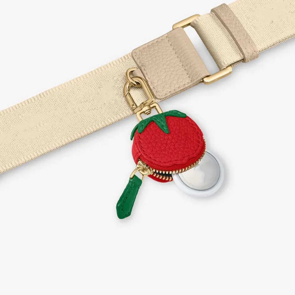 

Fashion Cute Fruit Shape Coin Purse Coin Bag Zipper PU Leather Pendant Wallet Korean Style Earphone Bag Mini Storage Bag