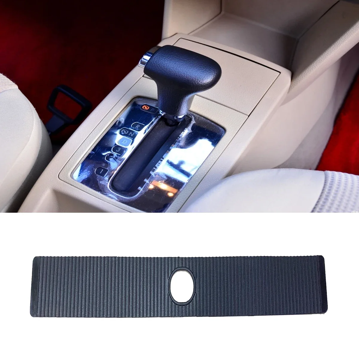 New Gear Shift Knob Console Automatic Transmission Slider Bar Strip 1J0713277 6Q1713273A For VW Golf 4 Polo 9N Jetta Bora Beetle