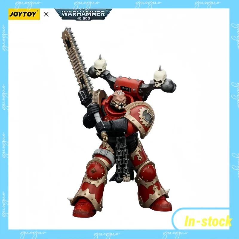 

【Spot】JOYTOY Warhammer 40K 1/18 World Swallowers Fear Abuse Berserker Three Model Toy Boys Gifts