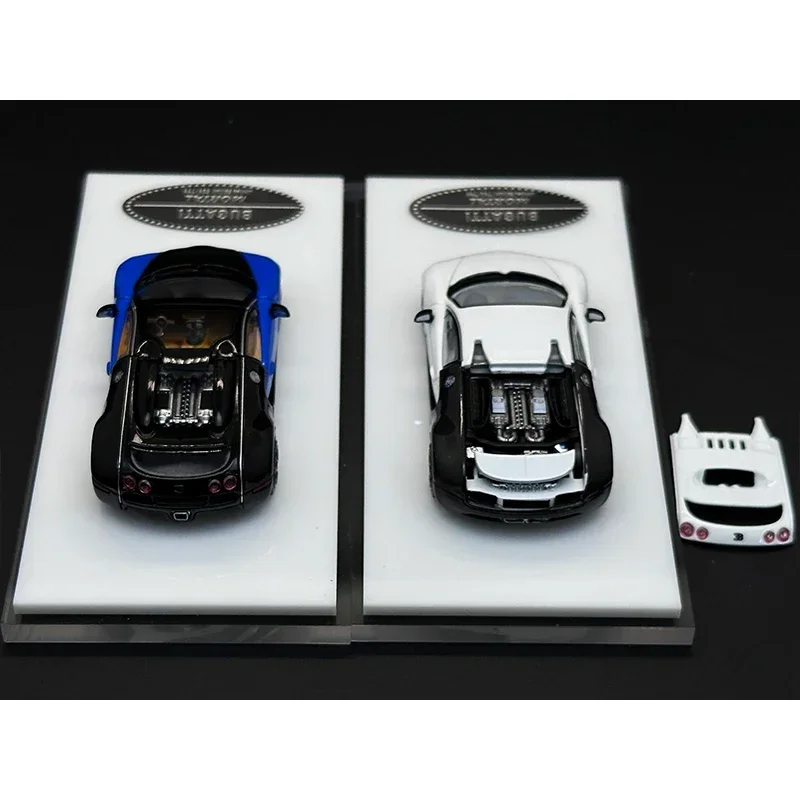 Mortal Auf Lager 1:64 Veyron Keramik Muster Diecast Diorama Auto Modell Sammlung Miniatur Spielzeug