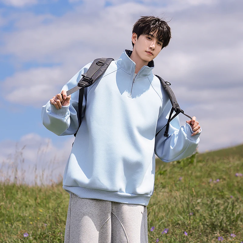 

Удобные дышащие модные толстовки для альпинизма и пешего туризма для пар, модные свободные модные универсальные толстовки-стойки