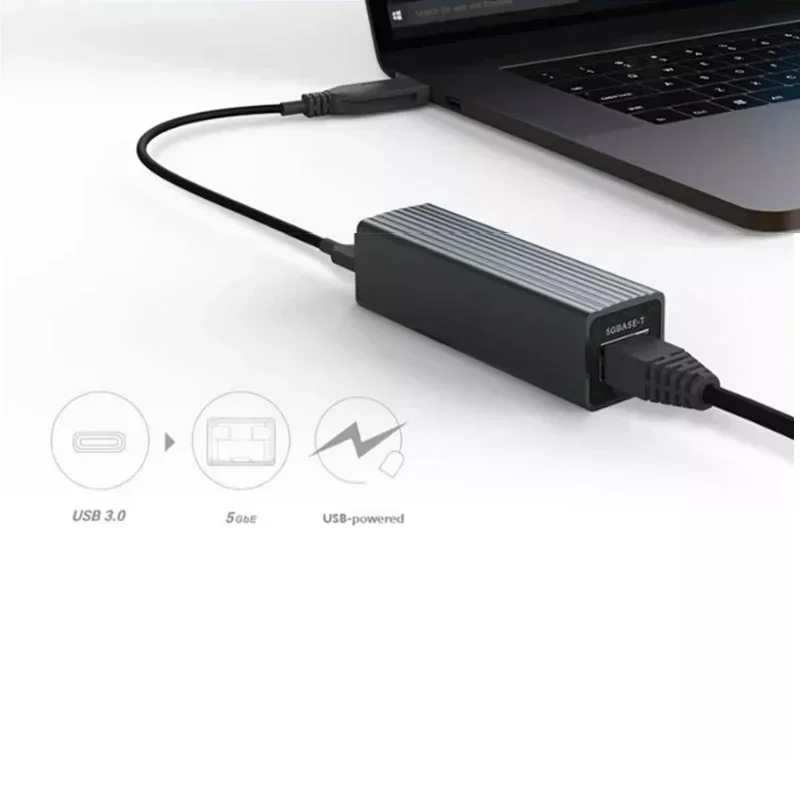 QNA-UC5G1T Új Eredeti írásmű számára QNAP 5G NIC USB type-c hálózati átalakító vel Vezeték USB3.0 type-c hogy type-a Vezeték 100% tested