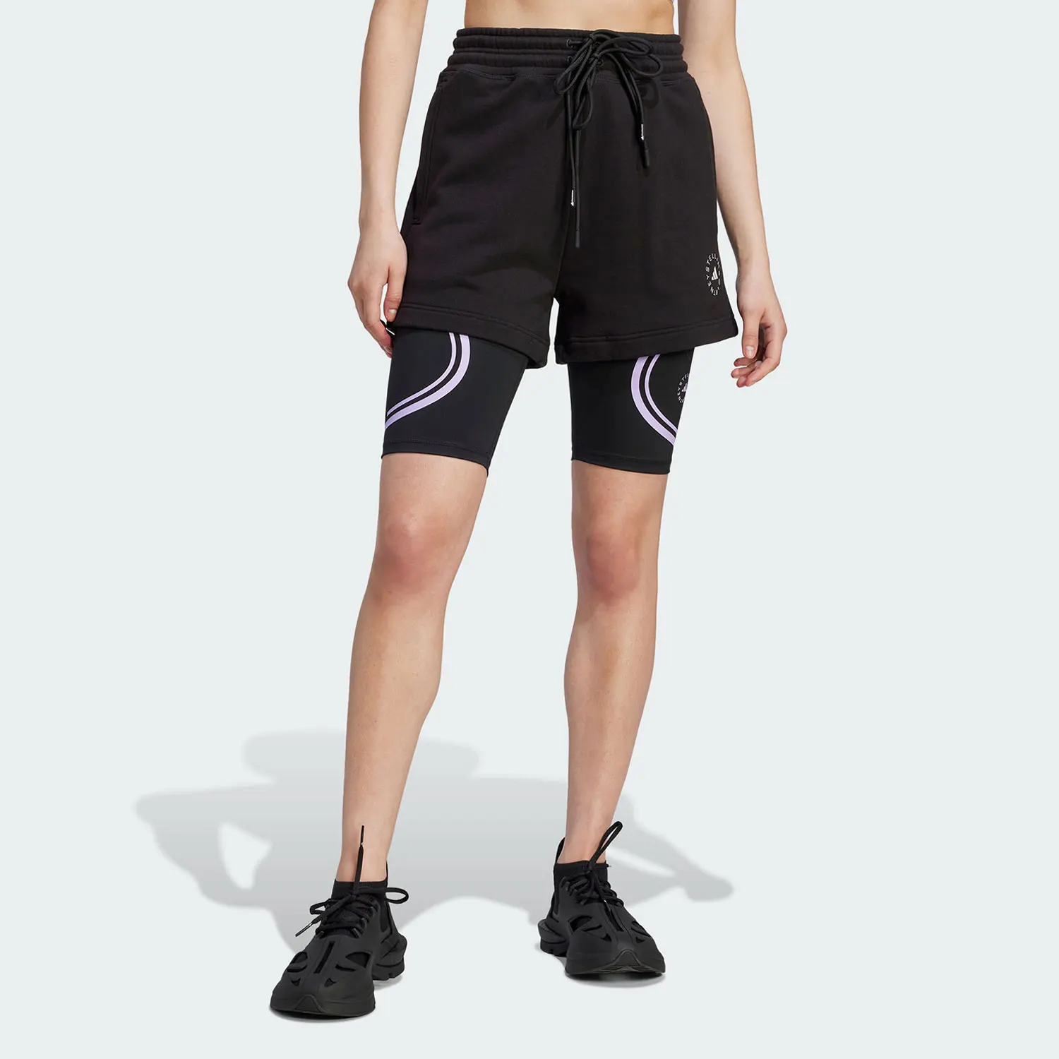 Adidas authentic new women's sports and leisure outdoor fitness shorts IK9093