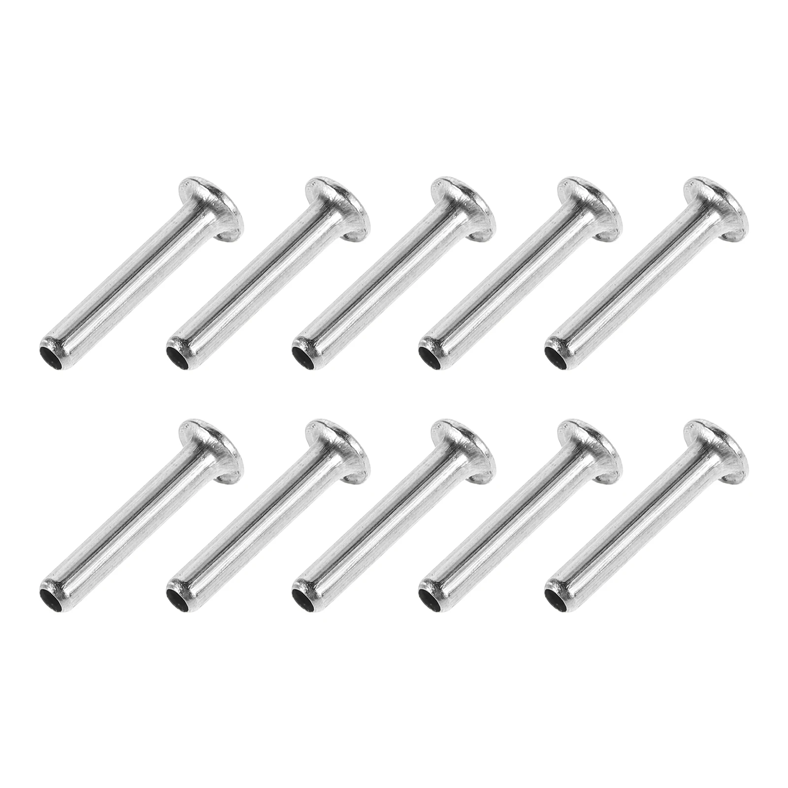 

10pcs Umbrella Accessories Silver Alloy Rivets Repair Parts for Folding Frame Stretcher Connector Inserts Replacement