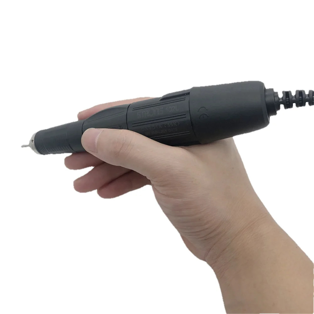 Strong 90 102L Micro Motor Control Box Hand Polishing Polisher 35000RPM Micromotor Machine for Precise Control And Smooth Finish