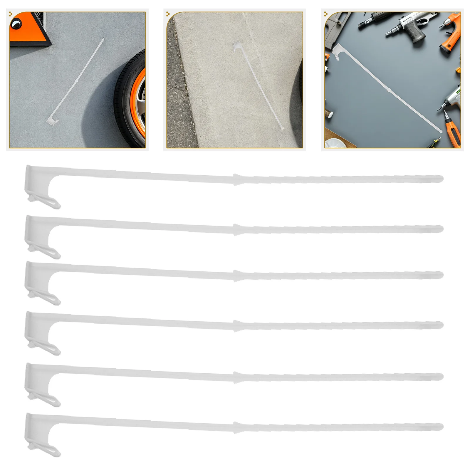 

10Pcs Car Window Flagpoles Simple Design Clip on Flag Poles for Team Flags Car Window Flagpoles Clip on Flag Poles