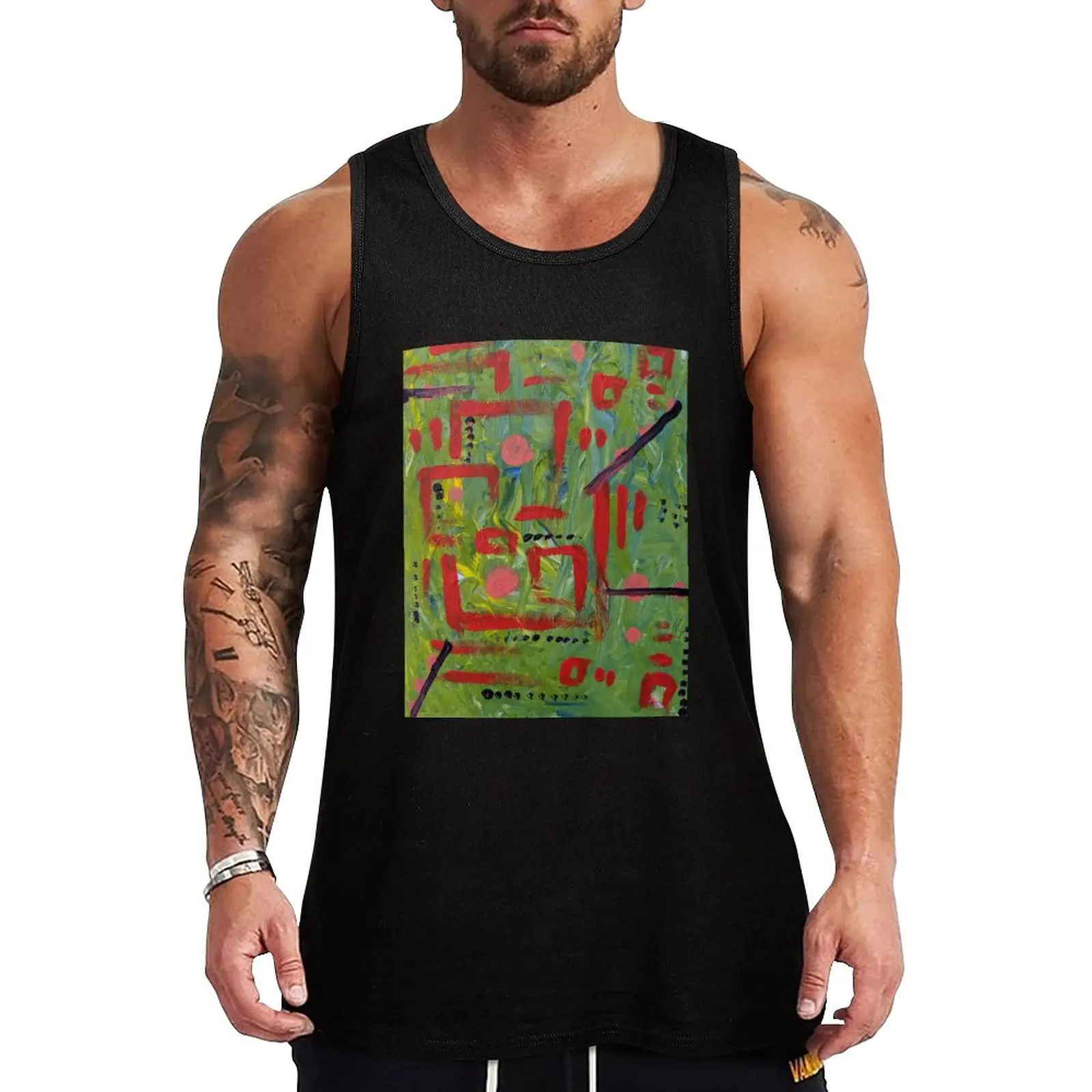 Modest Mouse Tank Top basketball gym clothing men gym training accessories quick-drying t-shirt