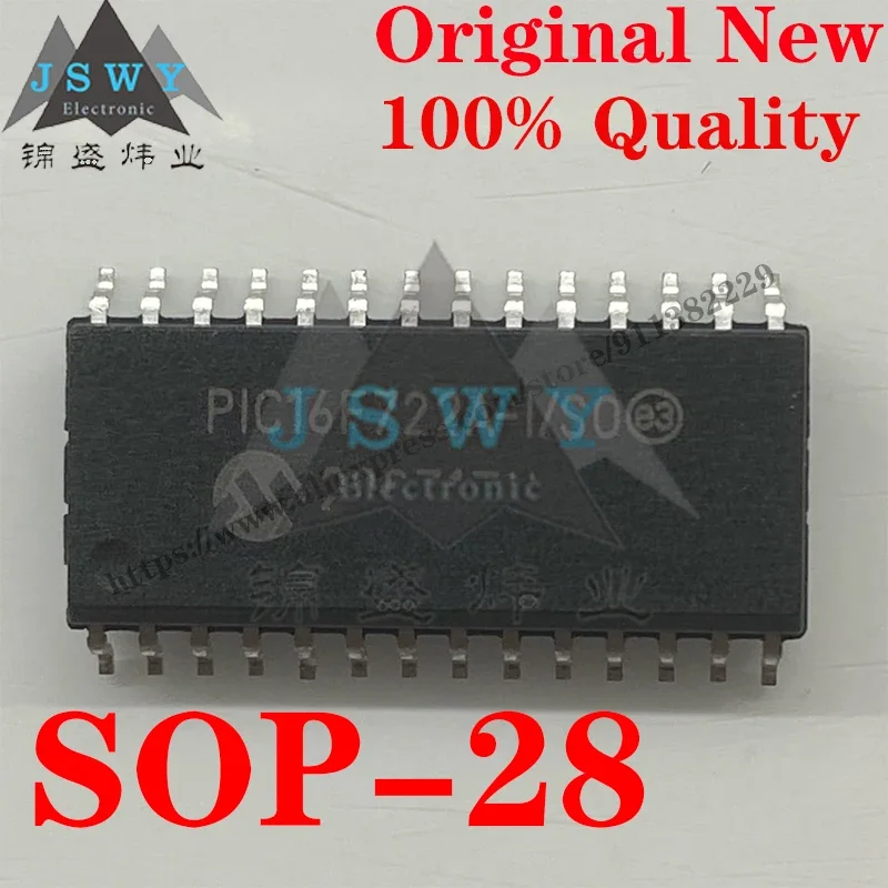 10 PCS PIC16F722A-I/SO PIC16F723A PIC16F873A PIC16F873-04 PIC16F873-20 PIC16F876-04 PIC16F876A 8-bit MCU IC Chip the for PCB