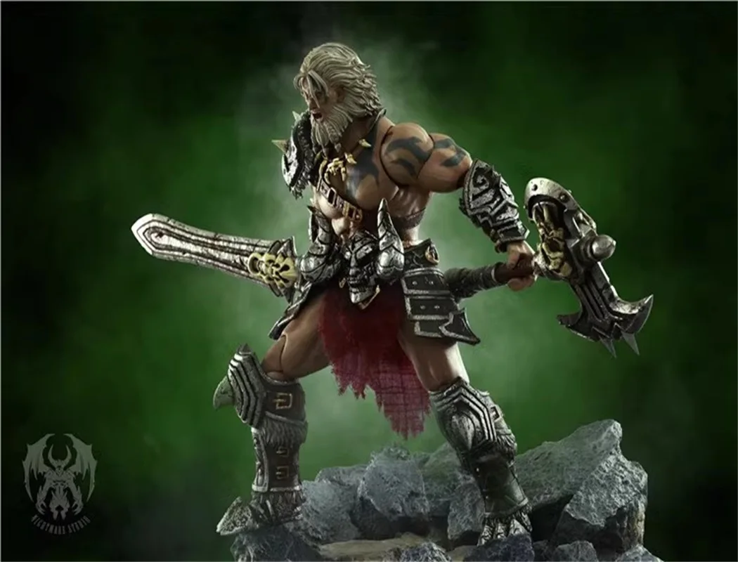 Nightmare Studio DF001 1/12 Soldier Warrior Barbarian Full Set 6'' Action Figure Model Toy In Stock