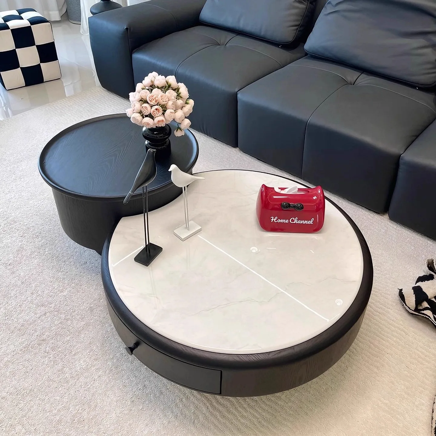 

*&g Walnut Water vortex Eritrean Chinese Style Simple Moder Wooden- coffee Table