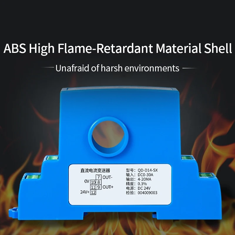 AC DC Hall Current Sensor 4-20mA 0-150A Current Detection Converter 0-20mA 0-5V 10V RS485 AC Current Transmitter