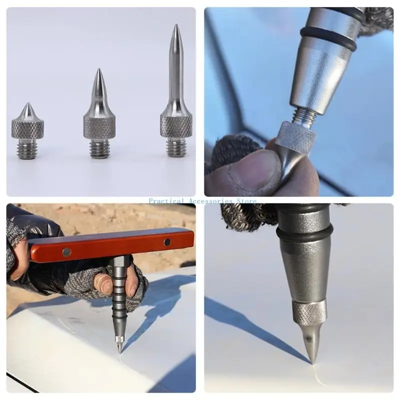 U75E – jeu marteaux nivellement hautes Performances, avec 3 têtes interchangeables, adaptés à diverses tâches finition