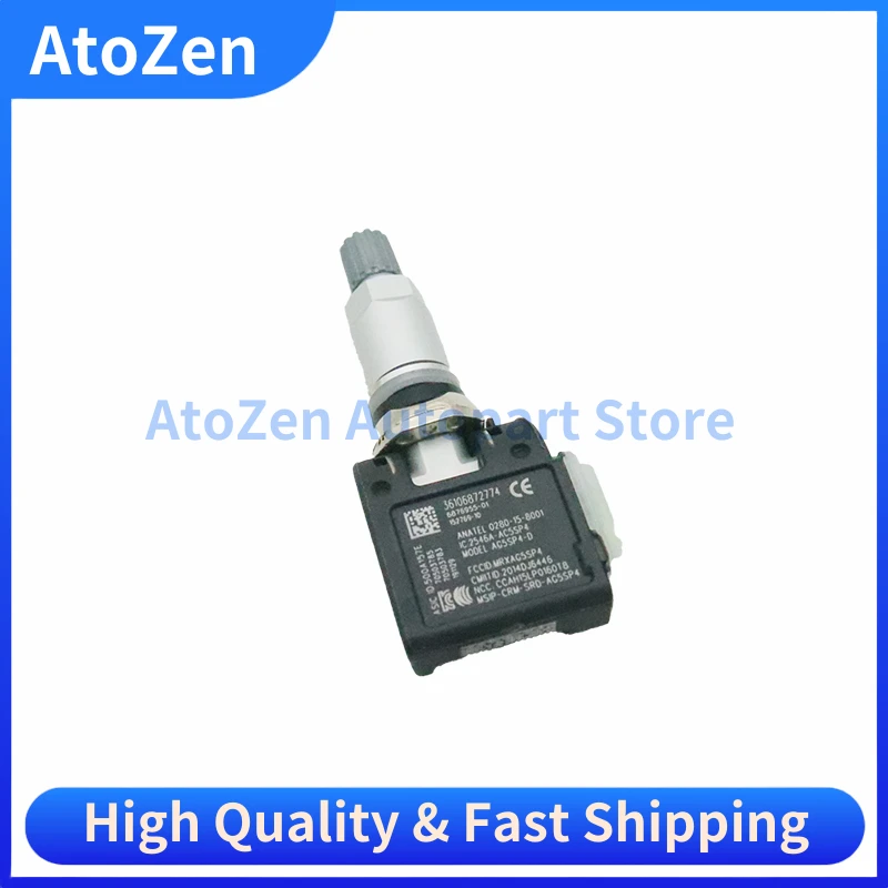 

1-4Pcs Tire Pressure Monitor Sensor TPMS 433Mhz 36106872774 for BMW G30 G31 G38 F90 G32 G11 G12 G01 G02 G05 Car Accessories