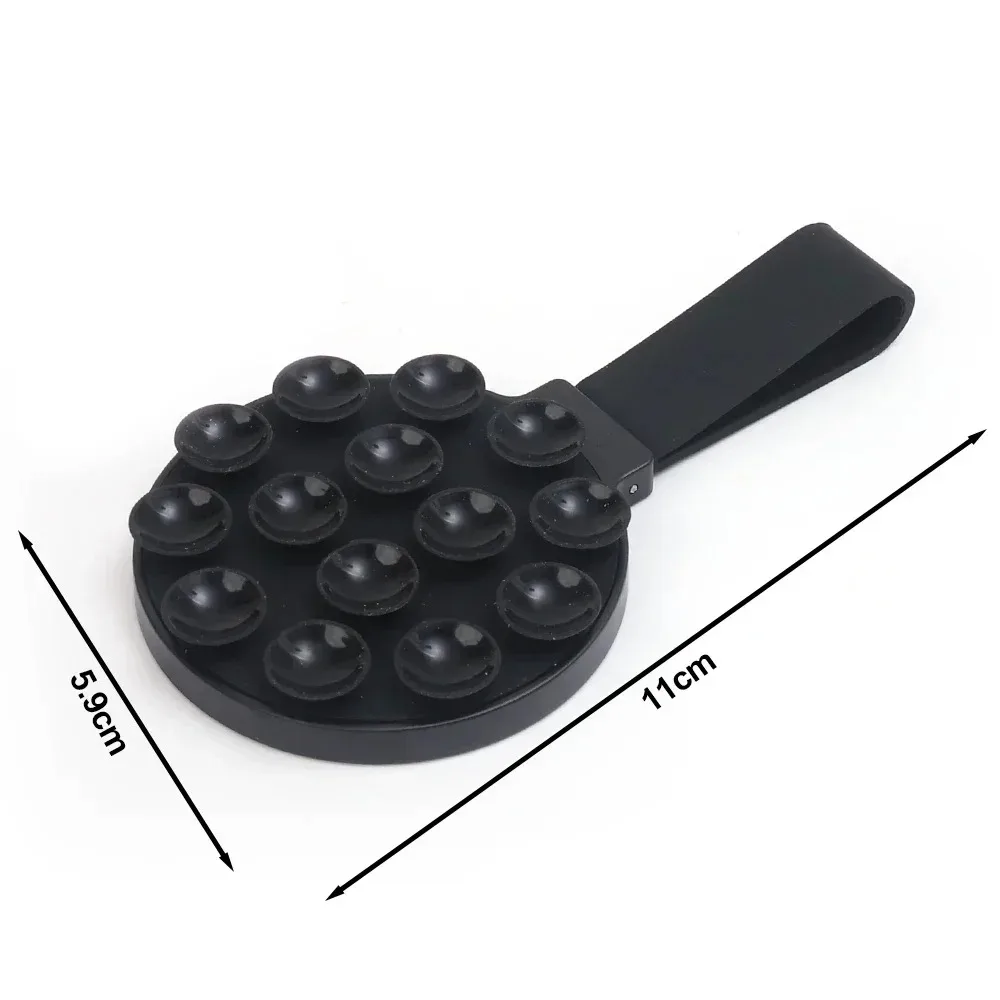 Multifunktionaler magnetischer Telefonhalter mit Silikon-Saugnapf, tragbarer Hand-Personenständer für Magsafe iPhone 16–12 Halterung – Detail 17