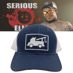 Unisex Game Left 4 Dead 2 Ellis Baseball Cap, Cosplay Hat, Esportes ao ar livre, Hip Hop, Bordados, Algodão, Sombrinha, Chapéus, Acessórios, Prop