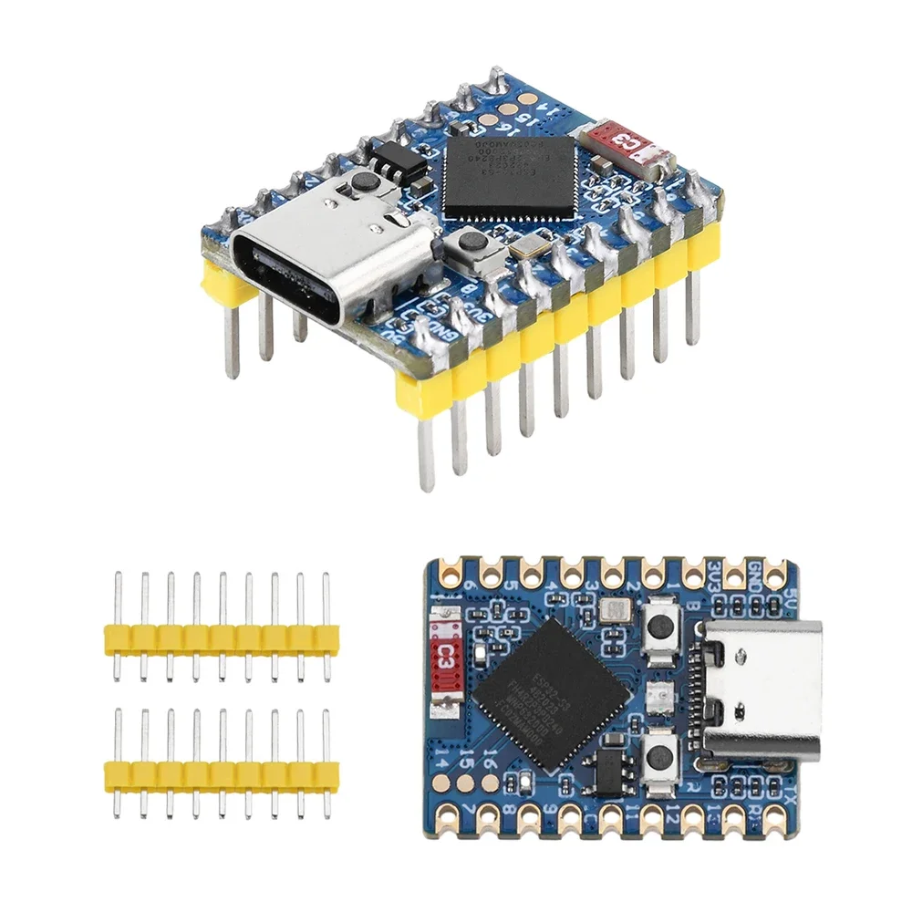 

Bluetooth Mini Development Board Module ESP32-S3 WiFi Dual-core Processor Based on ESP32-S3 FH4R2 Type-C Interface ESP32 Module