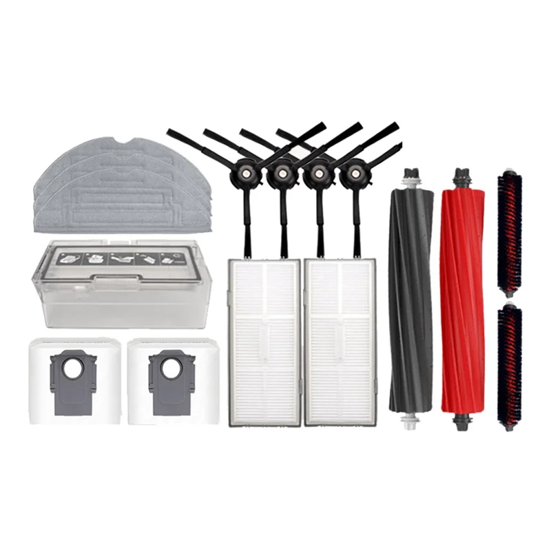 

Replacement Accessories Consumables Parts As Shown Plastic For Roborock G20 S8/S8 + S8 Pro Sweeping Robot-AA26