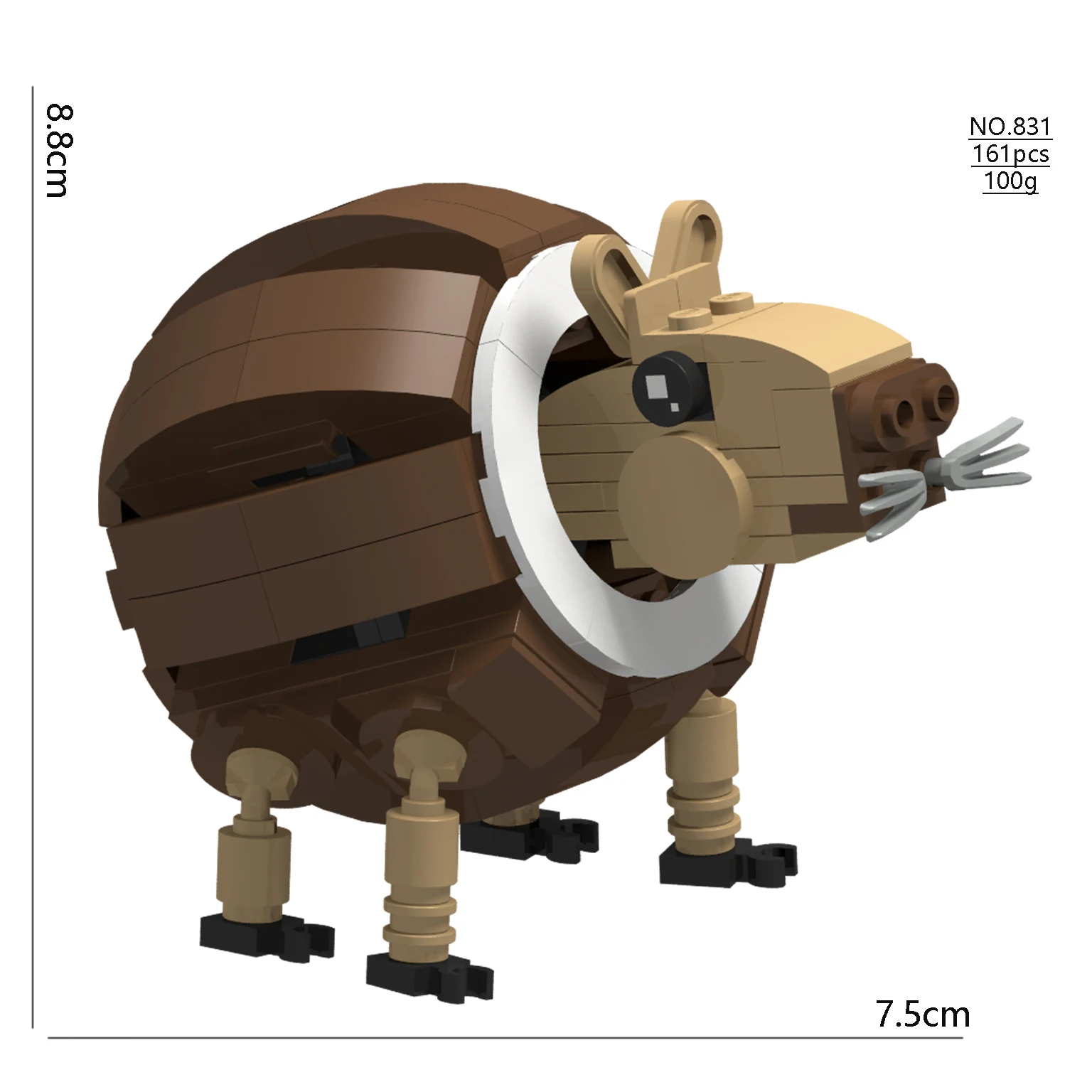 حار AI تونغ تونغ الصحور اللبنات الإيطالية Brainrot عصا خشبية لعبة لعبة MOC القرش سطح المكتب الديكور جمع مضحك هدية #2